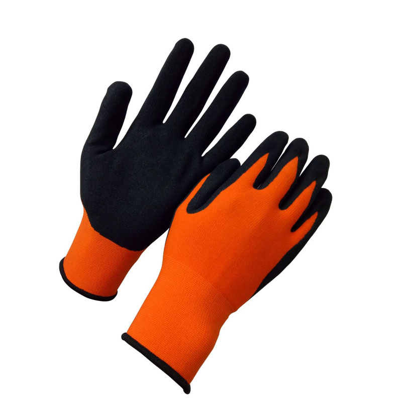 Super Grip Nitrile Coated Safety Work Gloves China Protective Gloves Industrial
