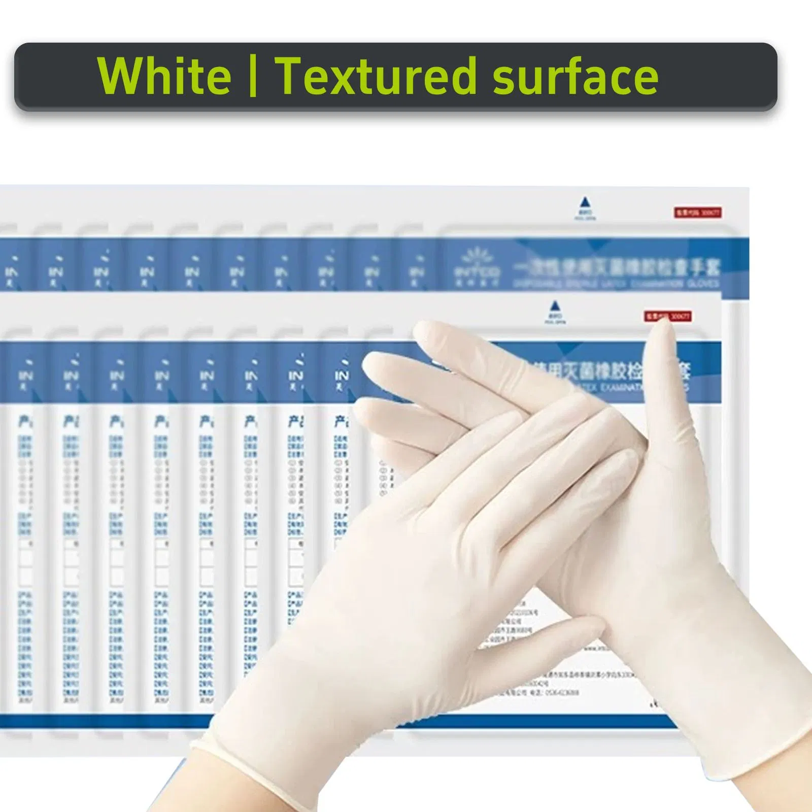 Medical Device Disposable Sterile Medical Latex Surgical Examination Gloves