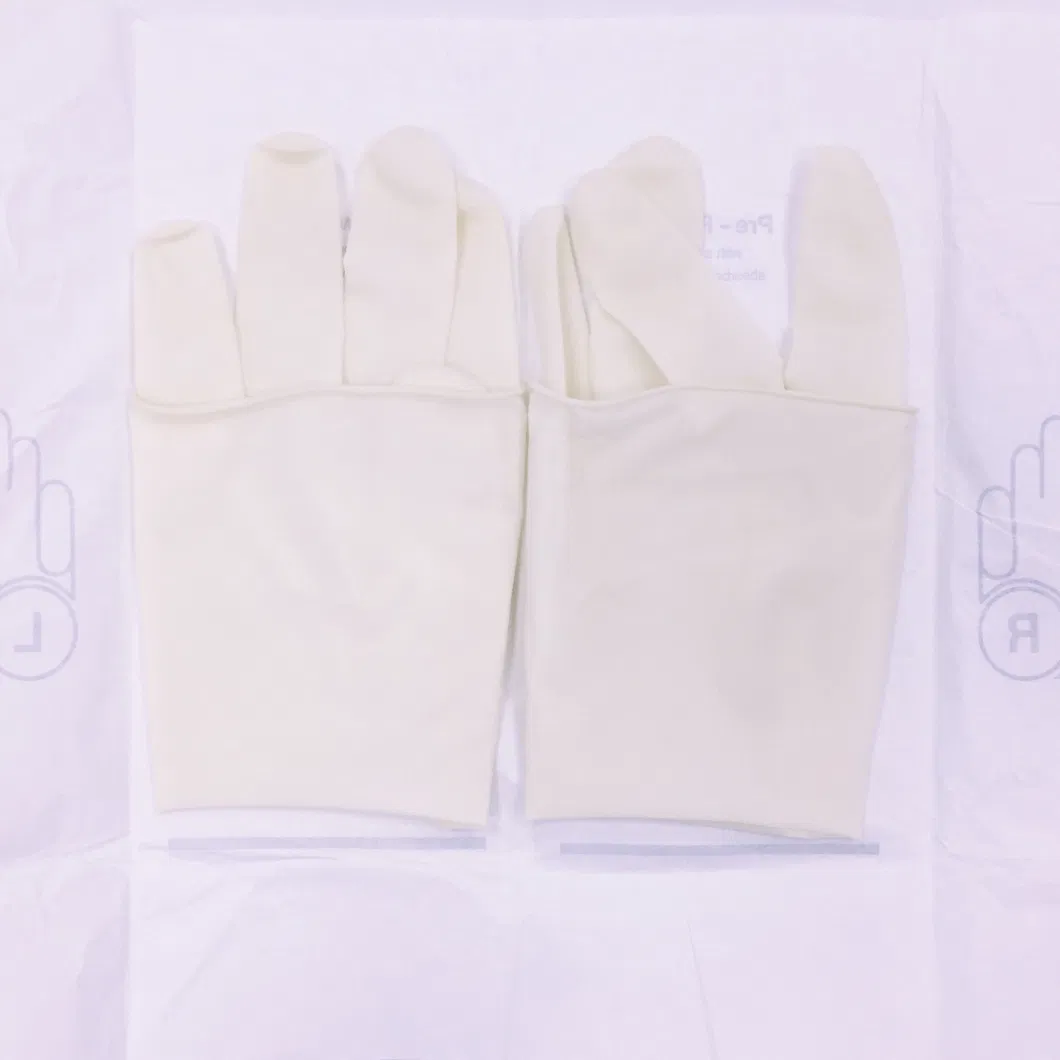 Sterile Latex Surgical Gloves Detail