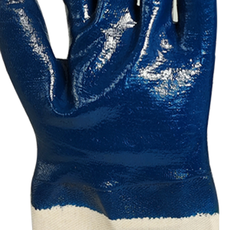 Better Grip Heavy Duty Safety Cuff Nitrile Full Coated Gloves