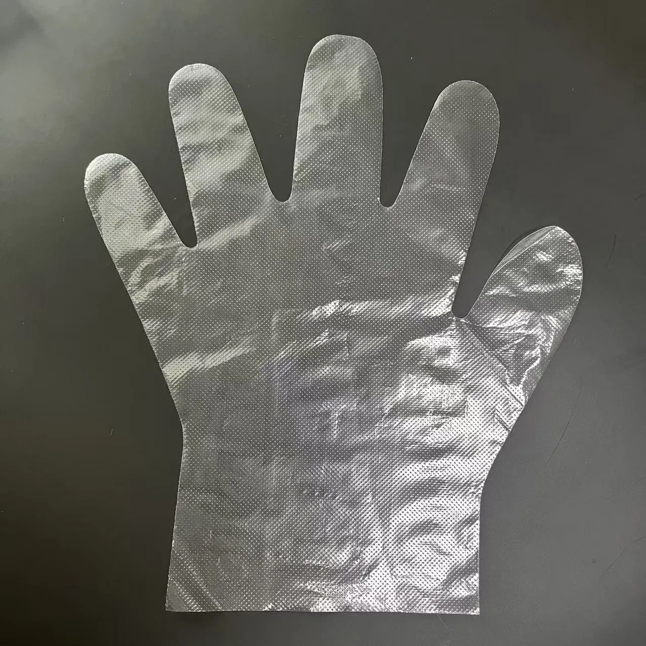 Textured Grip Disposable PE Gloves for Handling Greasy Food and Meats