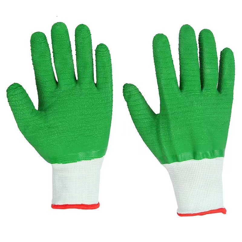 High-Dexterity Latex Gloves with Micro-Foam Coating for Precise Handling in Laboratories