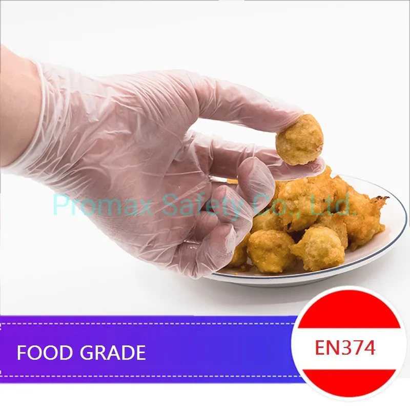 Black Vinyl Gloves Usage 2