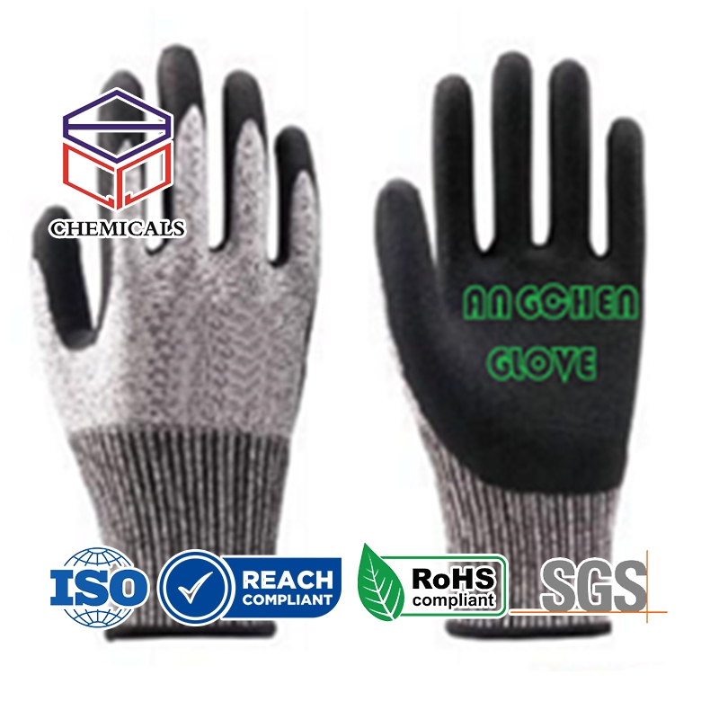 Nitrile Foam Latex Nylon Waterproof Chemical Resistant Cut Resistant Safety Electrical Work Workplace Workforce Workwear Labor Industrial Work Working Glove