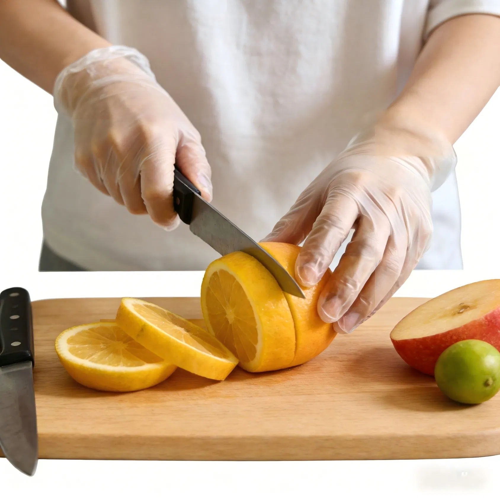 Food Service Cleaning Gardening Disposable Vinyl PVC Protection Gloves Powder Free with 4.0g 4.5g 5.0g