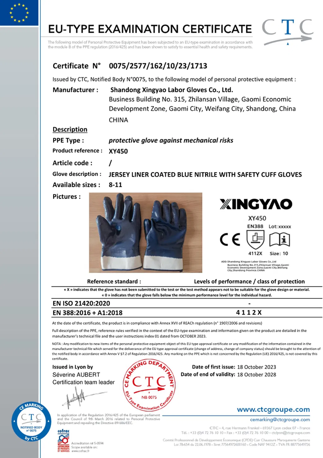 Certification Standards