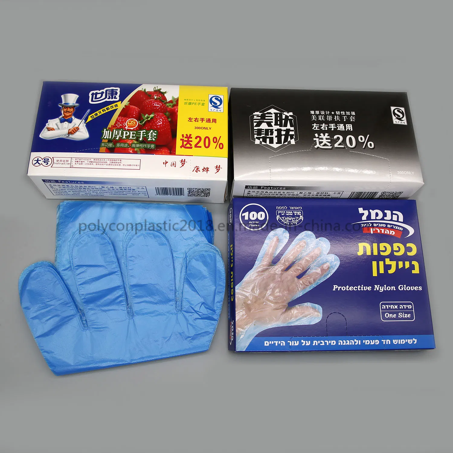 Disposable Plastic Gloves Waterproof PE Gloves Multipurpose Gloves for Cooking Serving Washing Painting