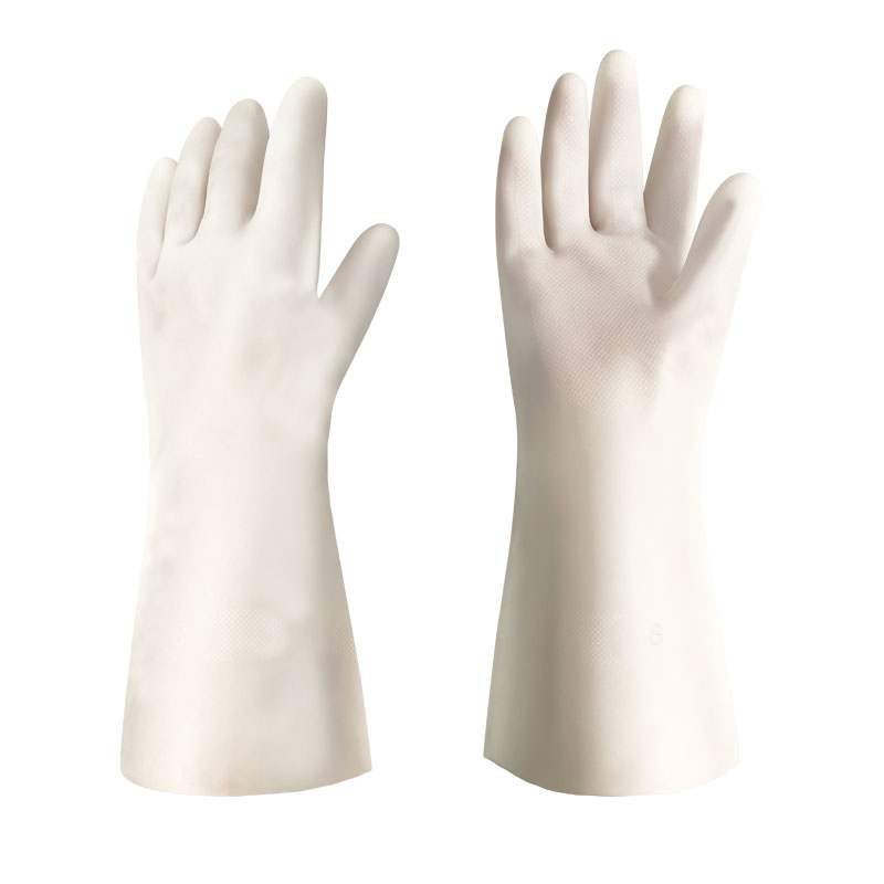 32cm Food Handling Chemical Resistant Nitrile Gloves