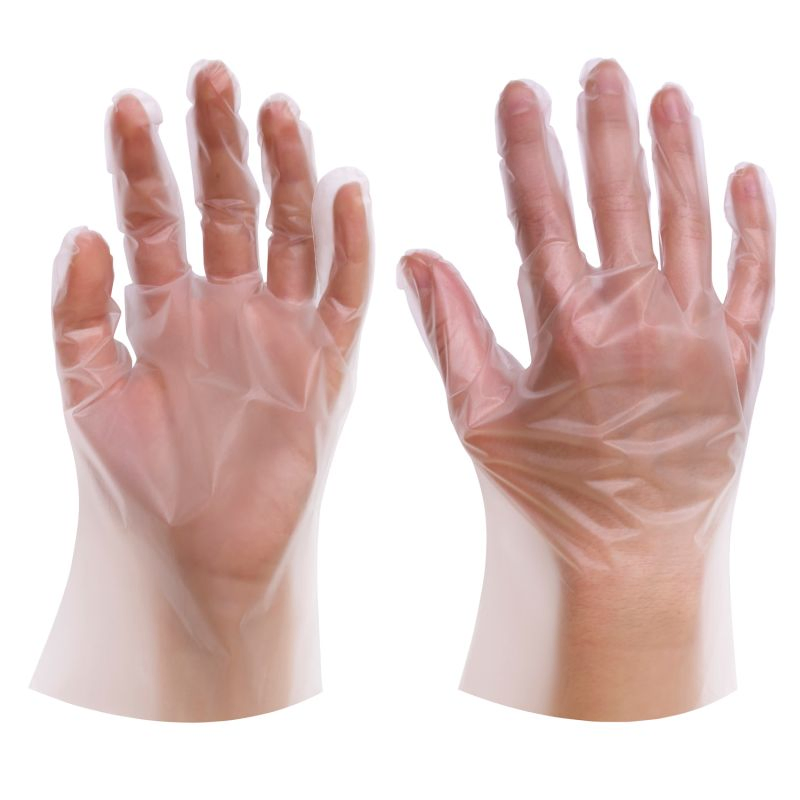 Ambidextrous and Unisex Disposable Plastic /TPE Gloves