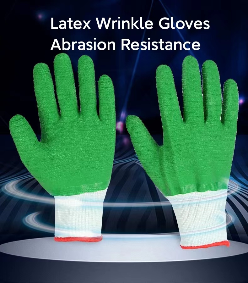 High-Dexterity Latex Gloves with Micro-Foam Coating for Precise Handling in Laboratories