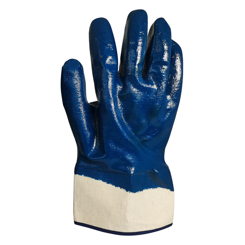 Better Grip Heavy Duty Safety Cuff Nitrile Full Coated Gloves