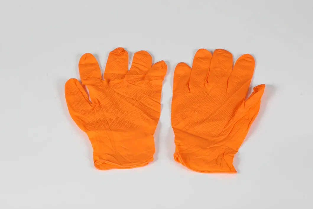 Diamond Texture Nitrile Glove 3