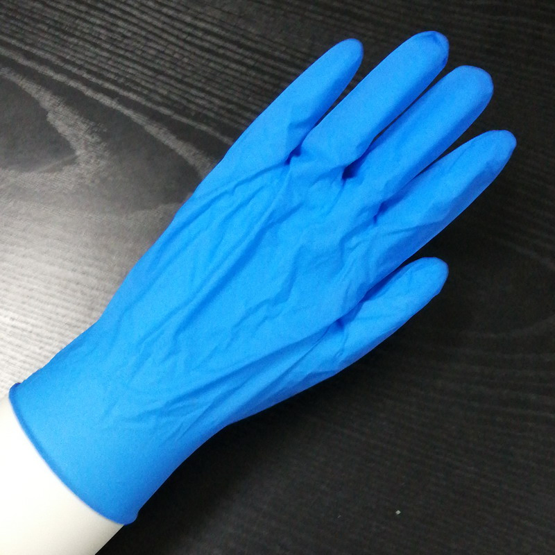 Laboratory Use Powdered Exam Gloves Disposable Nitrile Gloves Manufacturer