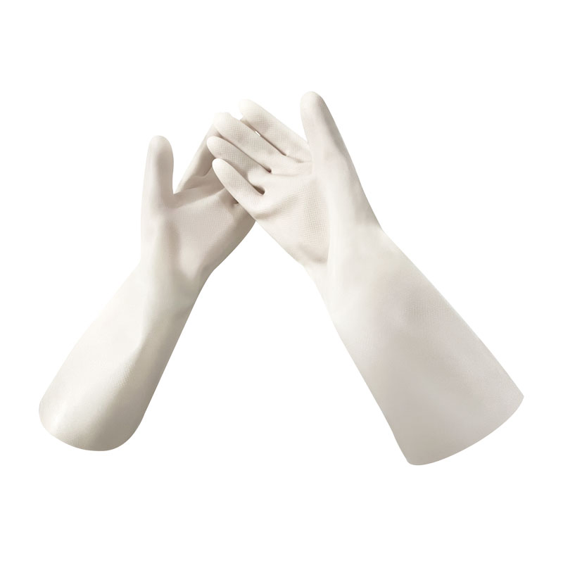 32cm Food Handling Chemical Resistant Nitrile Gloves