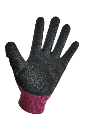 Comfortable Breathable Durable Protective Industrial Latex Foam Coated Labor Safety Working Glove
