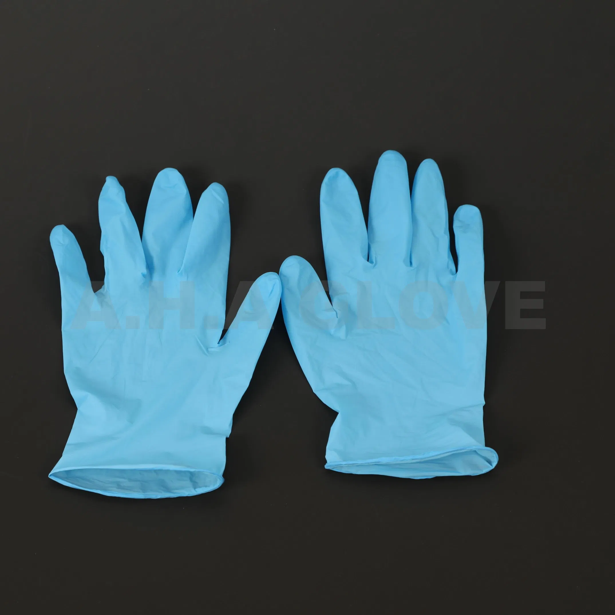 Disposable Nitrile Rubber Medical Examination Nitrile Gloves
