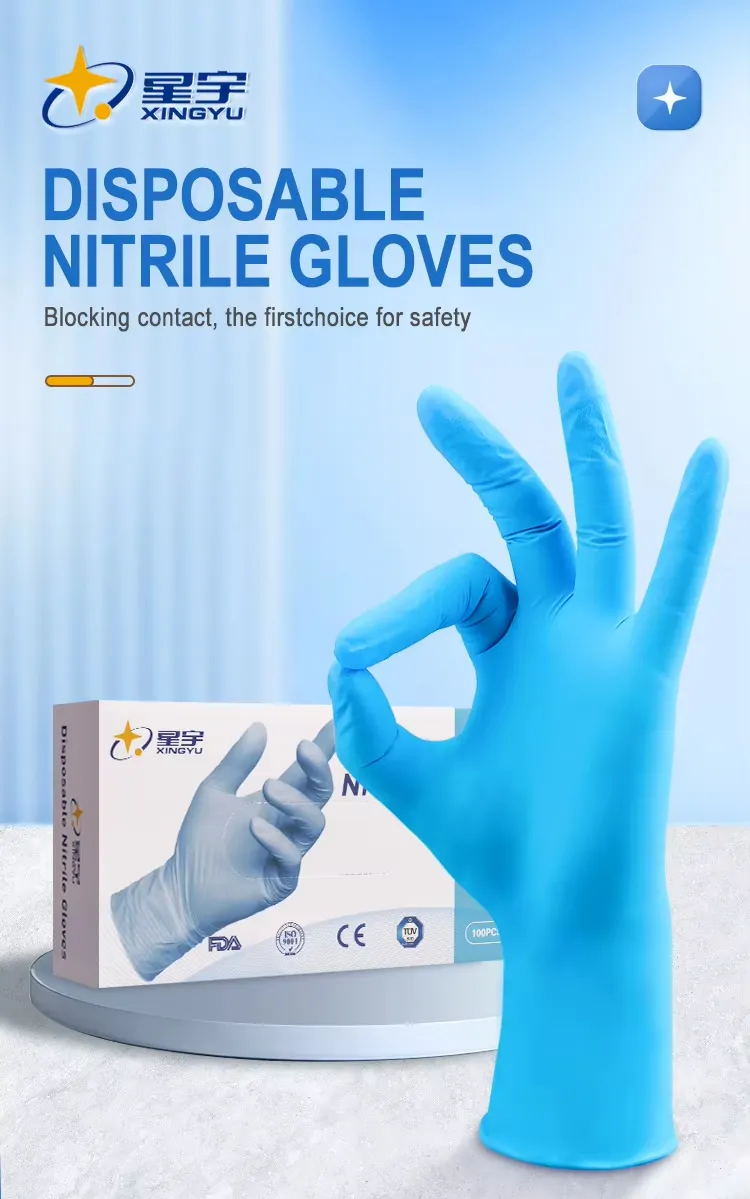 Nitrile Gloves Packaging