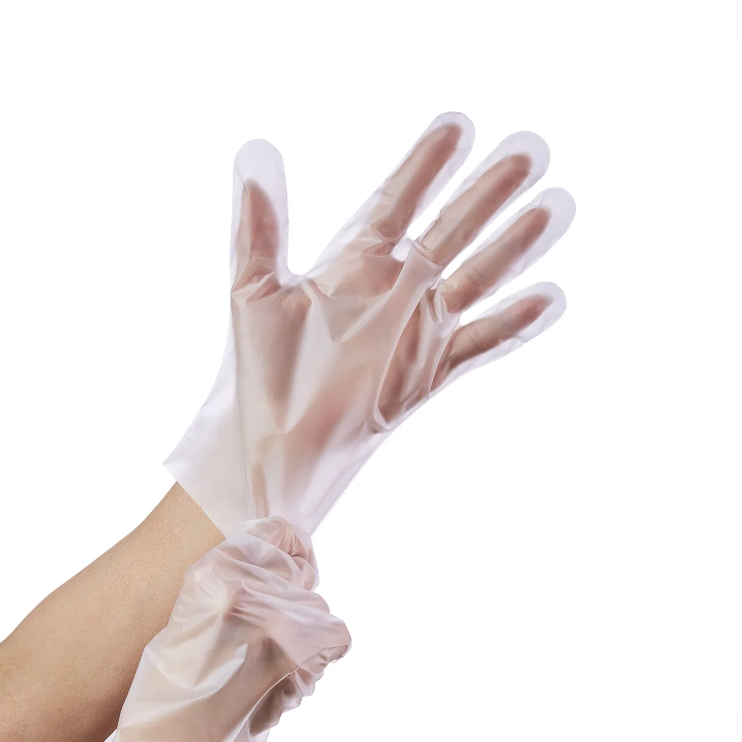 Ambidextrous and Unisex Disposable Plastic /TPE Gloves