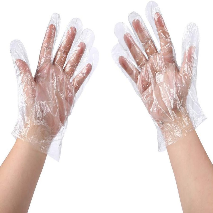 Latex Free Food Handling Safe Disposable PE Plastic Gloves