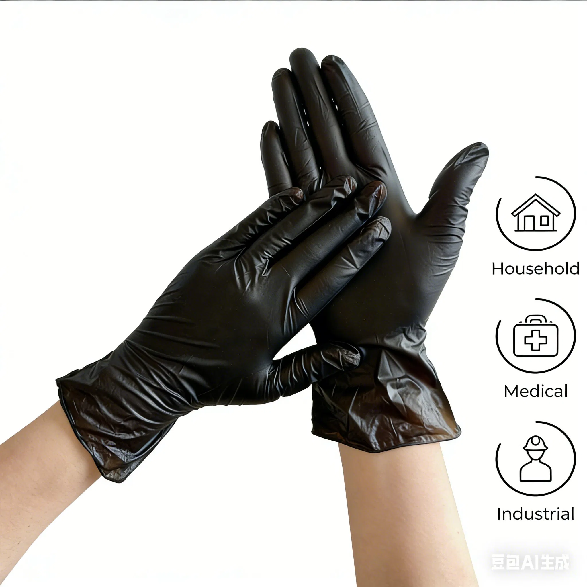 Food Service Cleaning Gardening Disposable Vinyl PVC Protection Gloves Powder Free with 4.0g 4.5g 5.0g