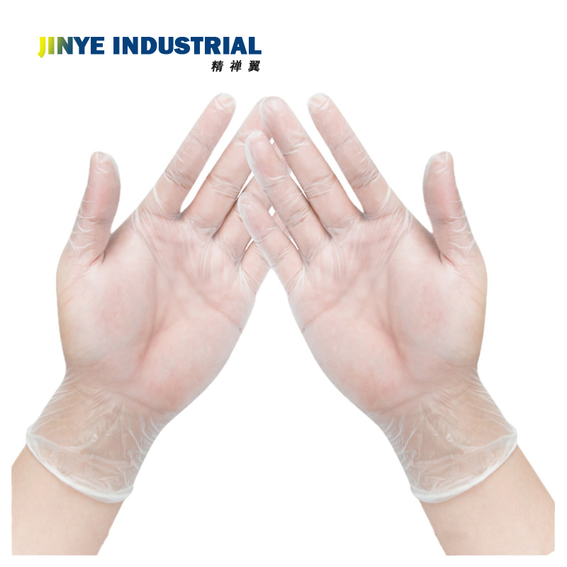 Transparent Powder Free Cheap Wholesale Safety Dusting Food Handling PVC Disposable Gloves