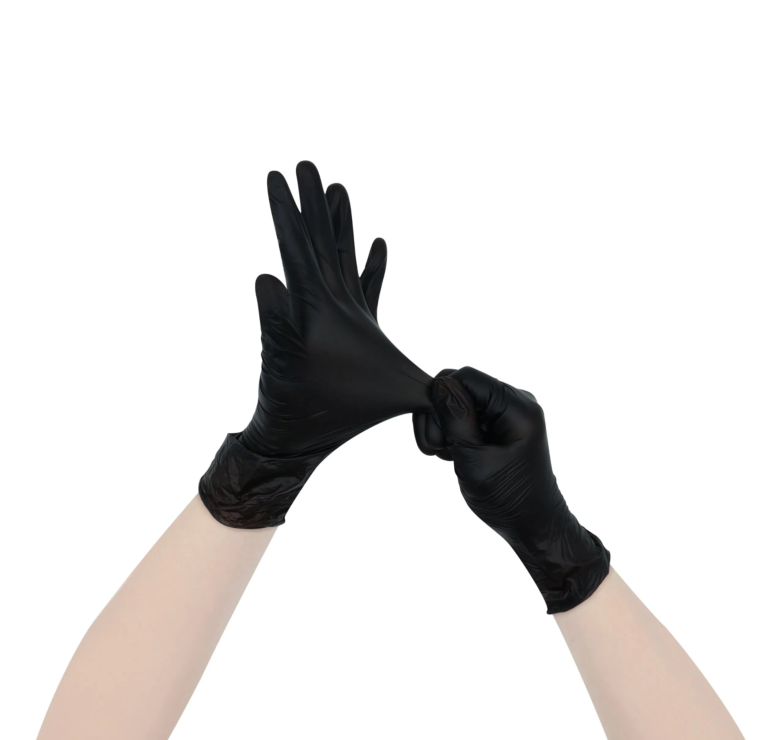 4.5g Powder Free/Powdered Disposable Vinyl Gloves for Food Processing, Hospital, Cleaning