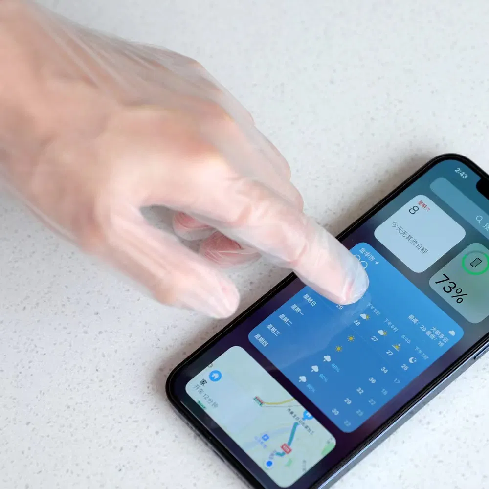 Wholesale Food Handling PE Plastic HDPE Disposable Gloves PE Disposable Gloves