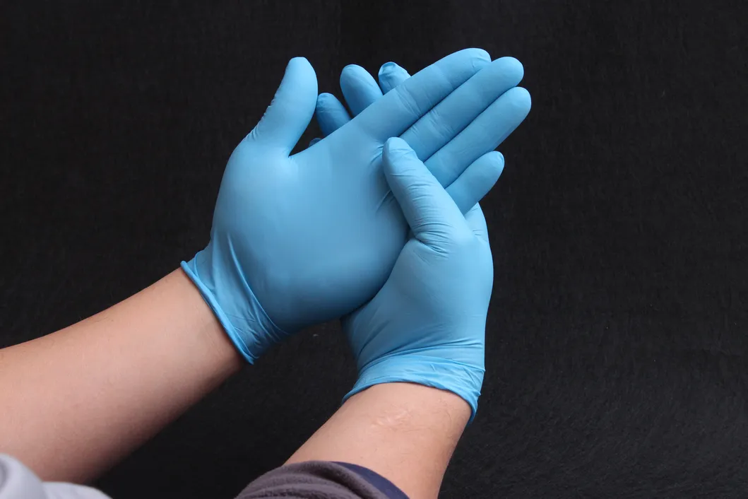 Nitrile Gloves Display