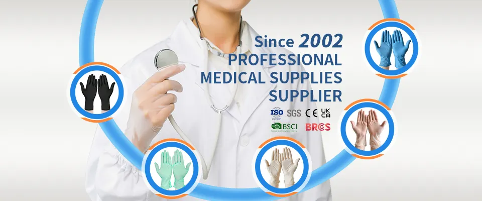 Disposable PVC Gloves Banner