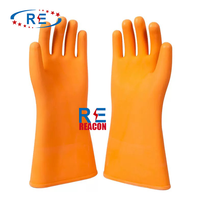 Durable Yellow Latex Work Gloves with Textured Palm Grip