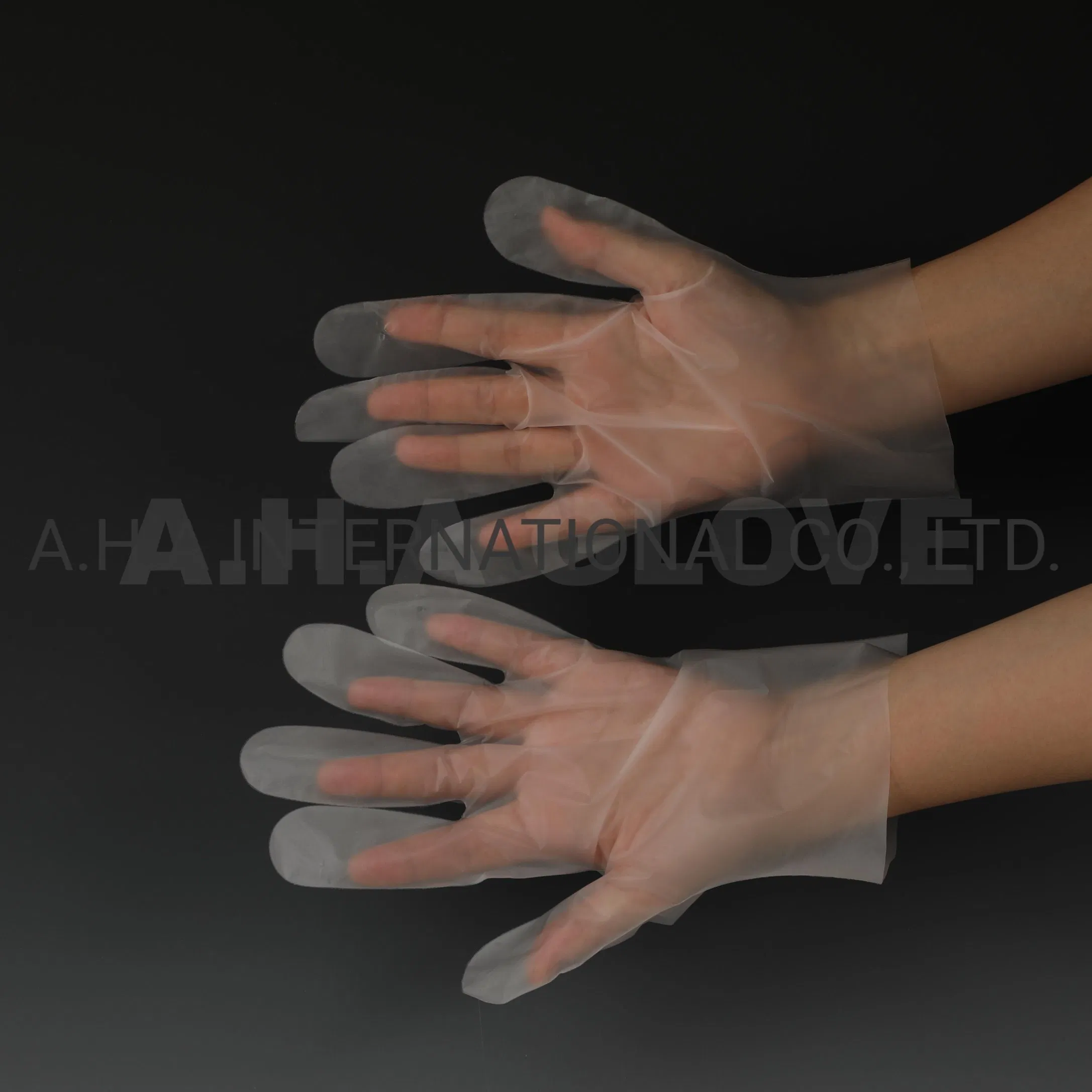 Food Grade Handling Vinyl PE Plastic HDPE Disposable Gloves PE Polyethylene Disposable Gloves