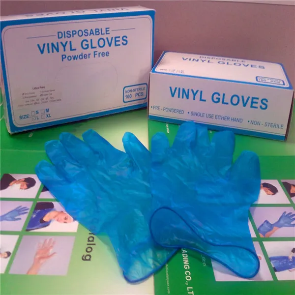 Lightly Powdered Vinyl Glove