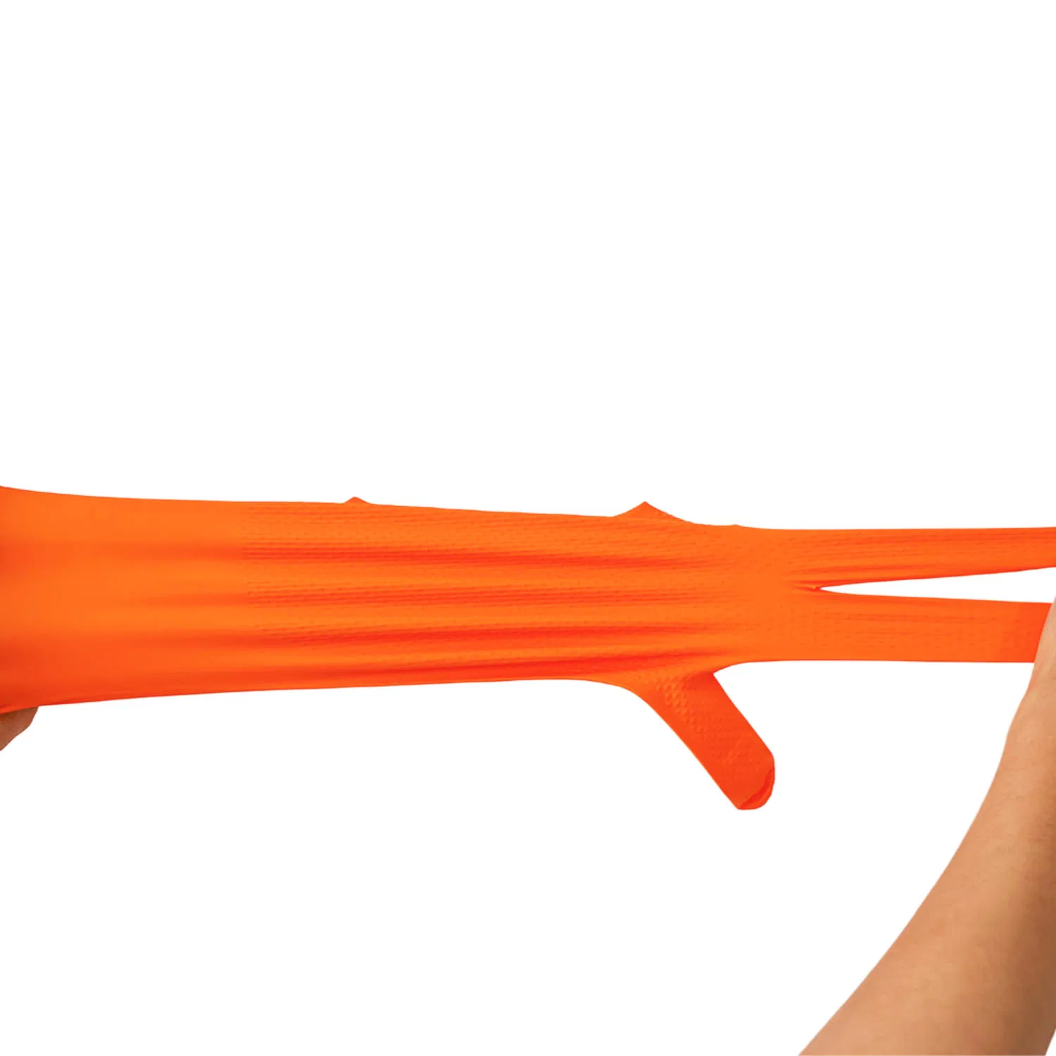 Disposable Diamond Pattern Nitrile Gloves Protective Safety for Lab