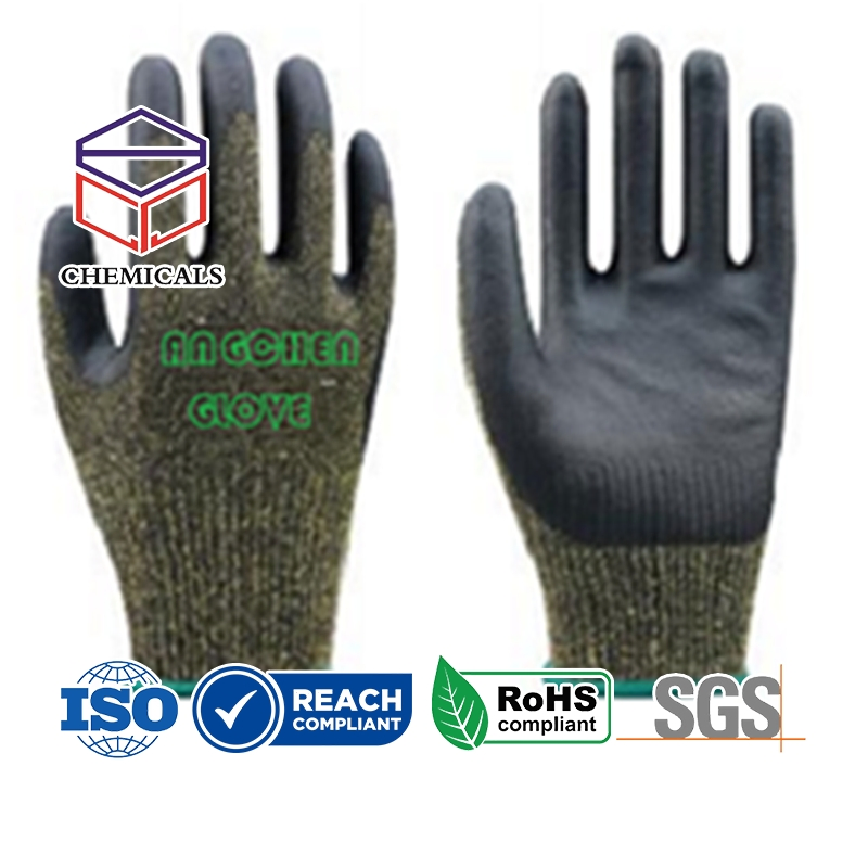 Nitrile Foam Latex Nylon Waterproof Chemical Resistant Cut Resistant Safety Electrical Work Workplace Workforce Workwear Labor Industrial Work Working Glove