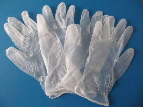 Powdered or Powder Free Disposable Medical Vinyl Examination Gloves