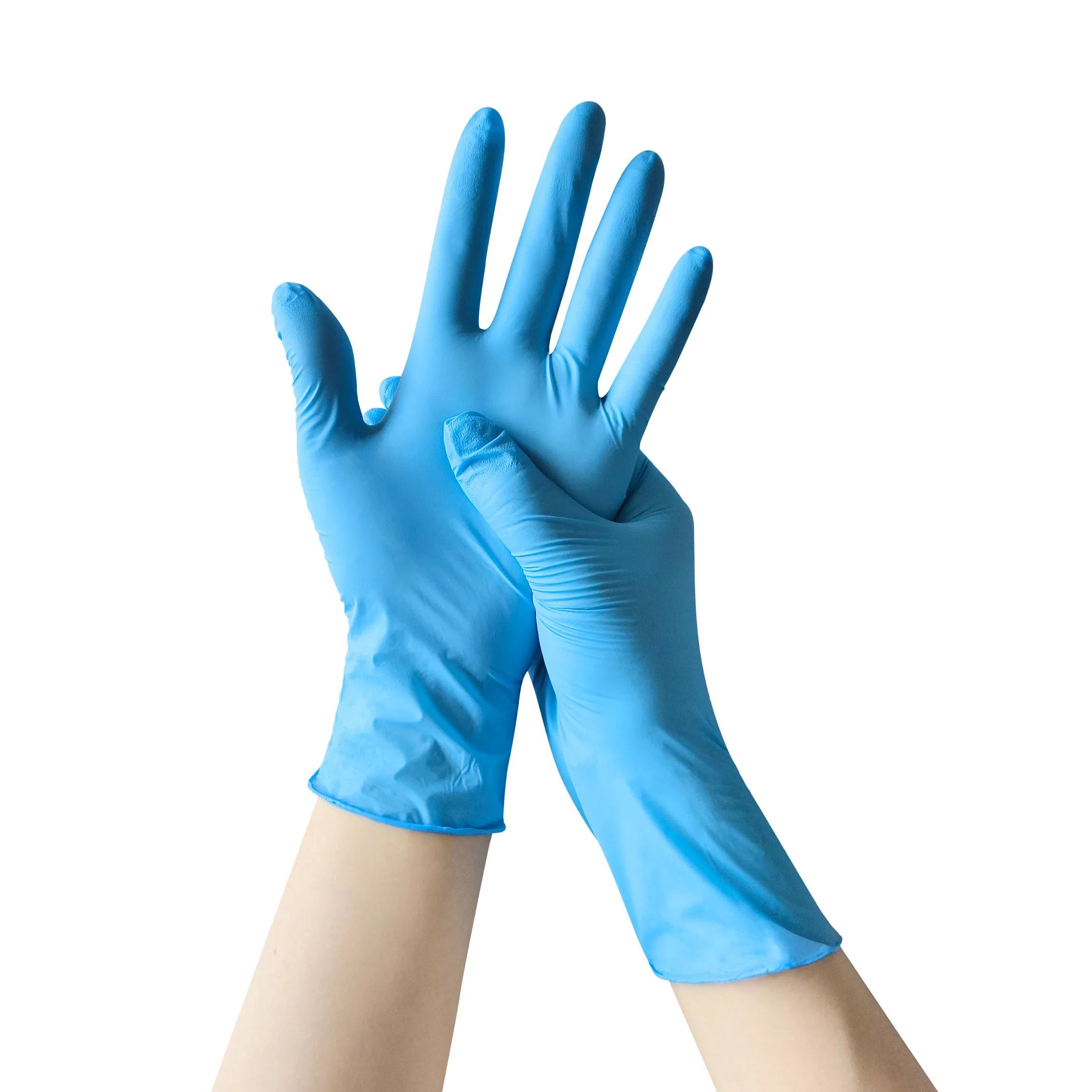 High-Quality Nitrile Gloves for Restaurant and Kitchen, Latex-Free, Powder Free, Finger Textured