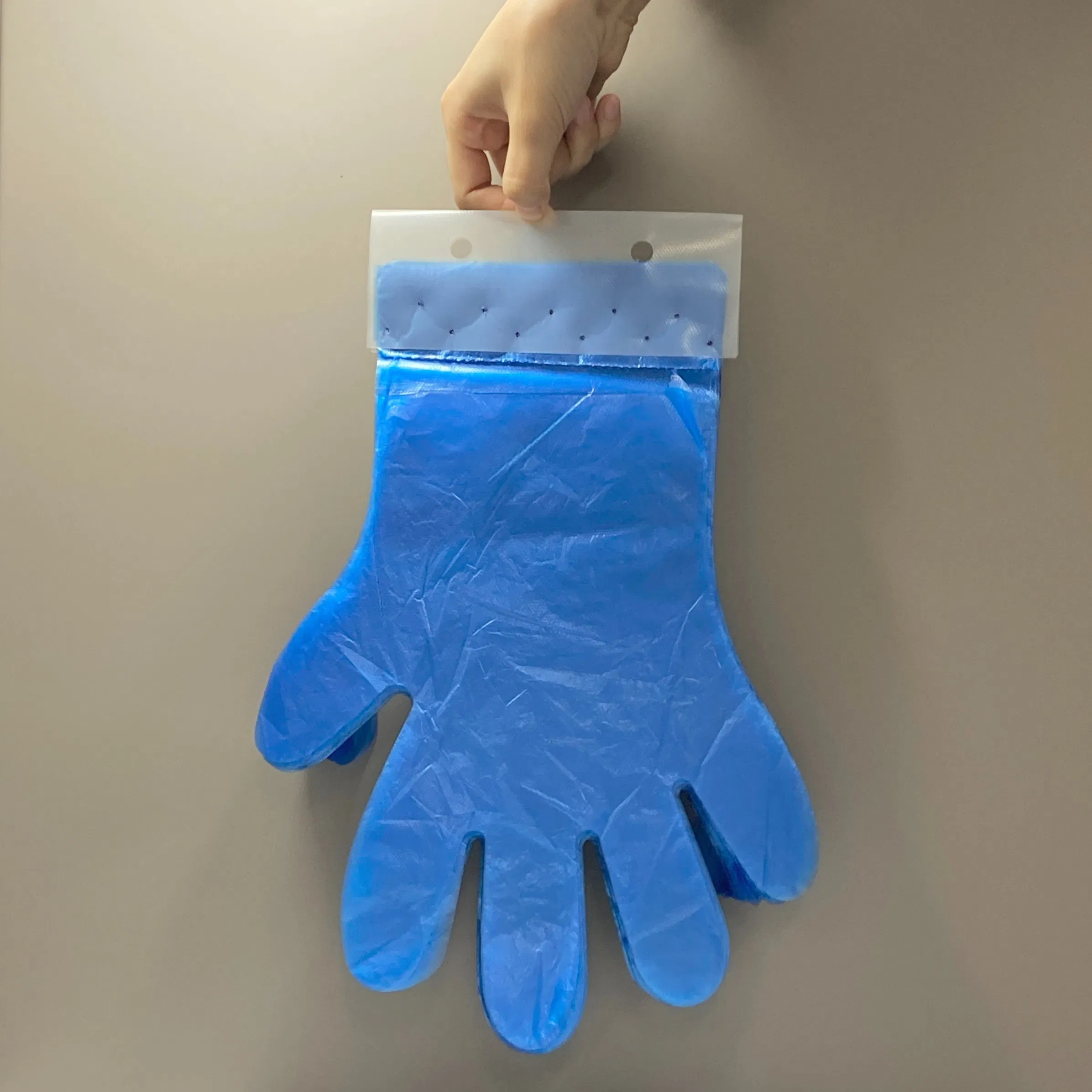 Disposable HDPE/LDPE Gloves Waterproof, Latex-Free, Economical Food Grade, Ambidextrous, Embossed Grip - for Food Service, Cleaning, Hair Dye