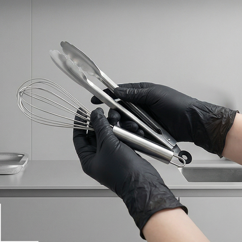 Customized Ambidextrous Disposable Vinyl (PVC) Gloves for Medical and Non-Medical