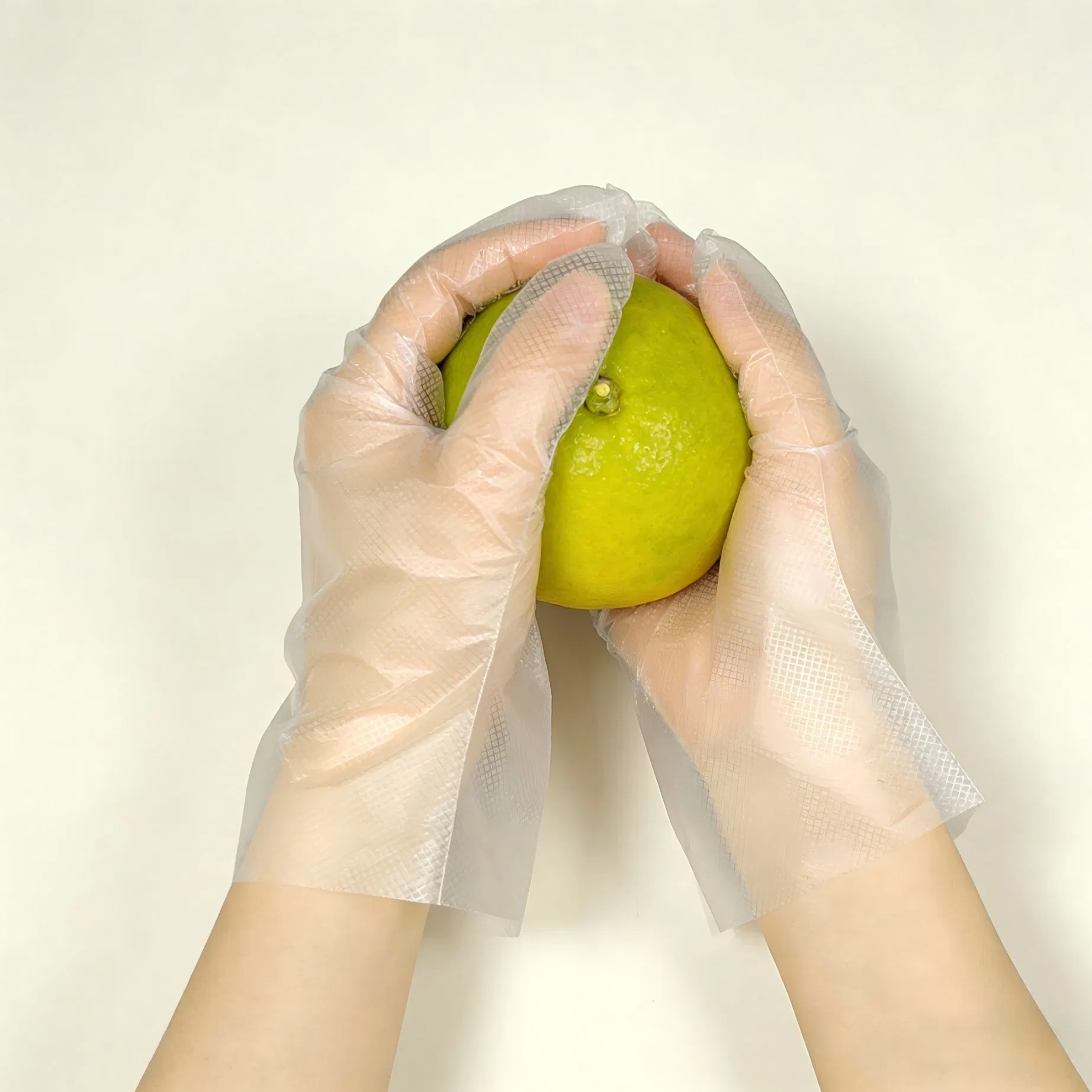 Diamond Textured TPE Gloves with Oil-Proof Grip