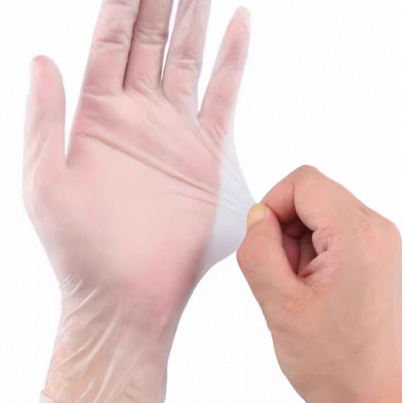 Disposable Clear Color Vinyl Gloves Disposable Vinyl/PVC Exam Powder Free Gloves