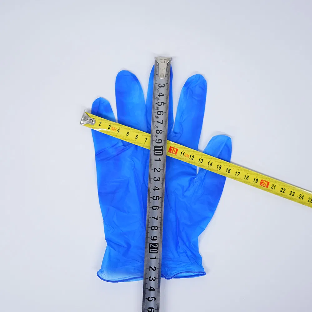 Biodegradable Disposable Gloves Eco Friendly Clear Blue Black Disposable PVC Vinyl Gloves