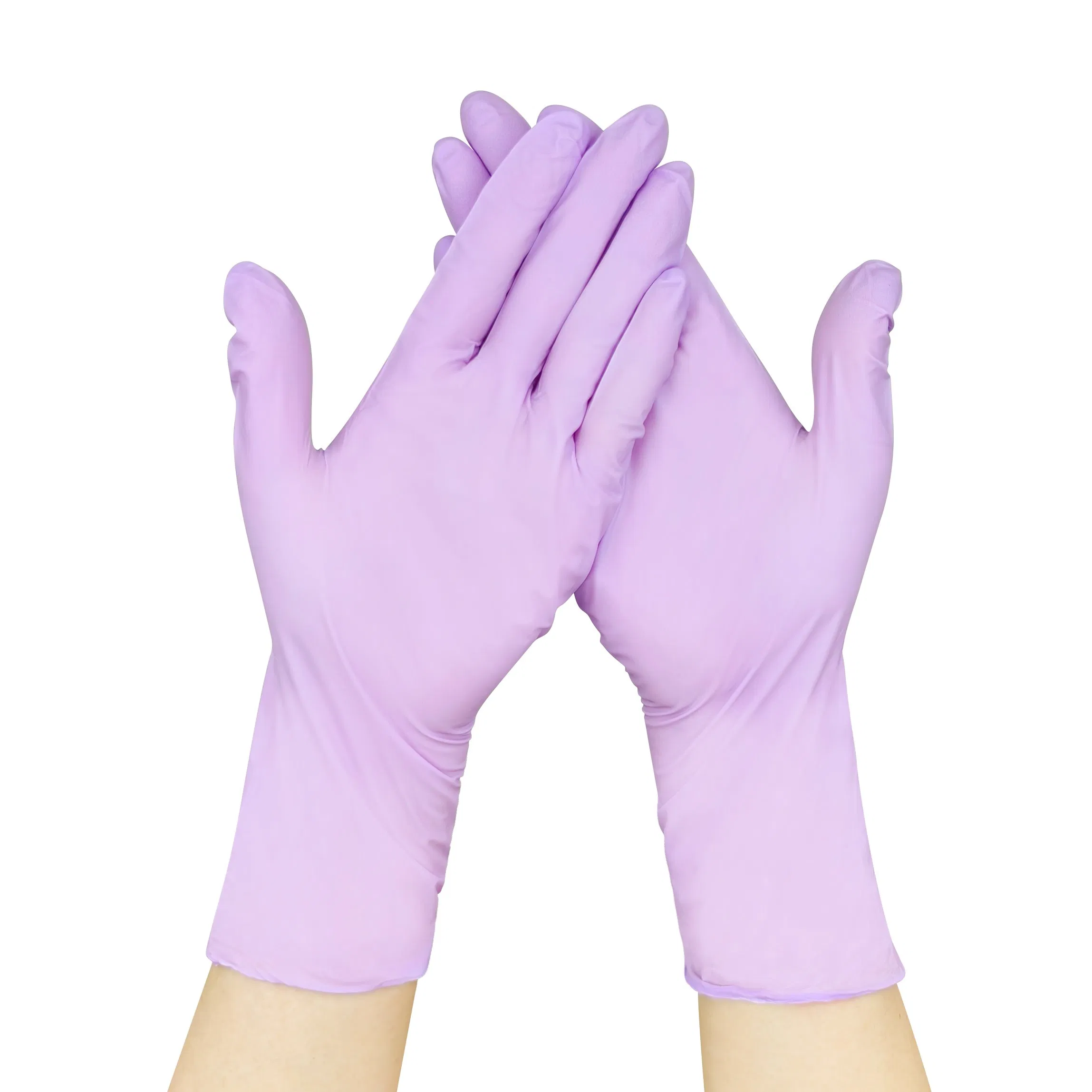 12'' Long Cuff Ambidextrous Powder-Free Disposable Nitrile Cleanroom Gloves