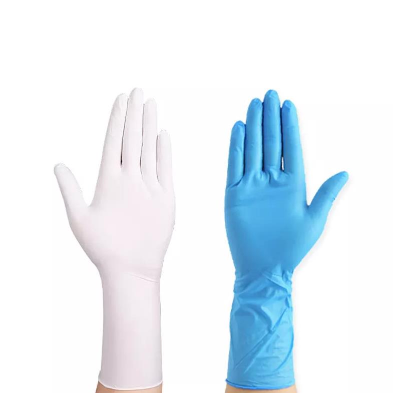 Malaysia Factory Safety Disposable Blue Heavy Duty Work Examination Nitrile/Vinyl/PVC/Rubber/Latex/ Gloves