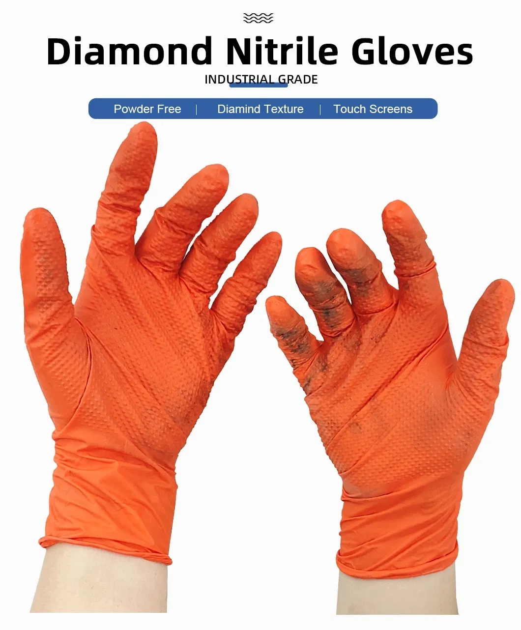 Diamond Nitrile Gloves Overview