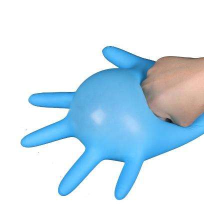 Industrial Disposable Nitrile Gloves - Chemical-Resistant, Powder-Free &amp; Latex-Free for Lab/Mechanic/Workshop Daily-Use Finger-Length Disposable Nitrile Gloves