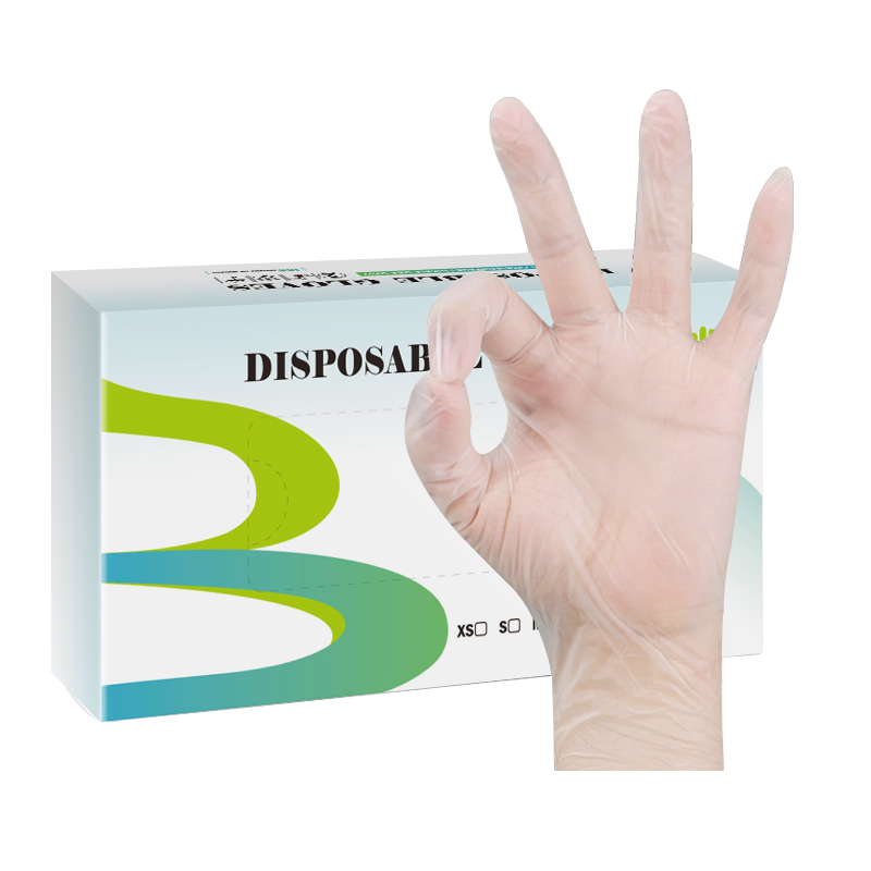 Vinyl Gloves PVC Gloves- Disposable, Powder Free, Latex Free, Food Processing &amp; Kitchen Coocking