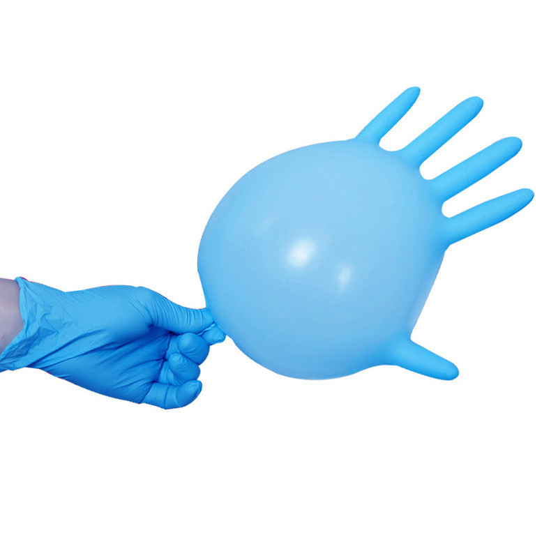 Blue Nitrile Gloves China Product Heavy Duty Exam Disposable