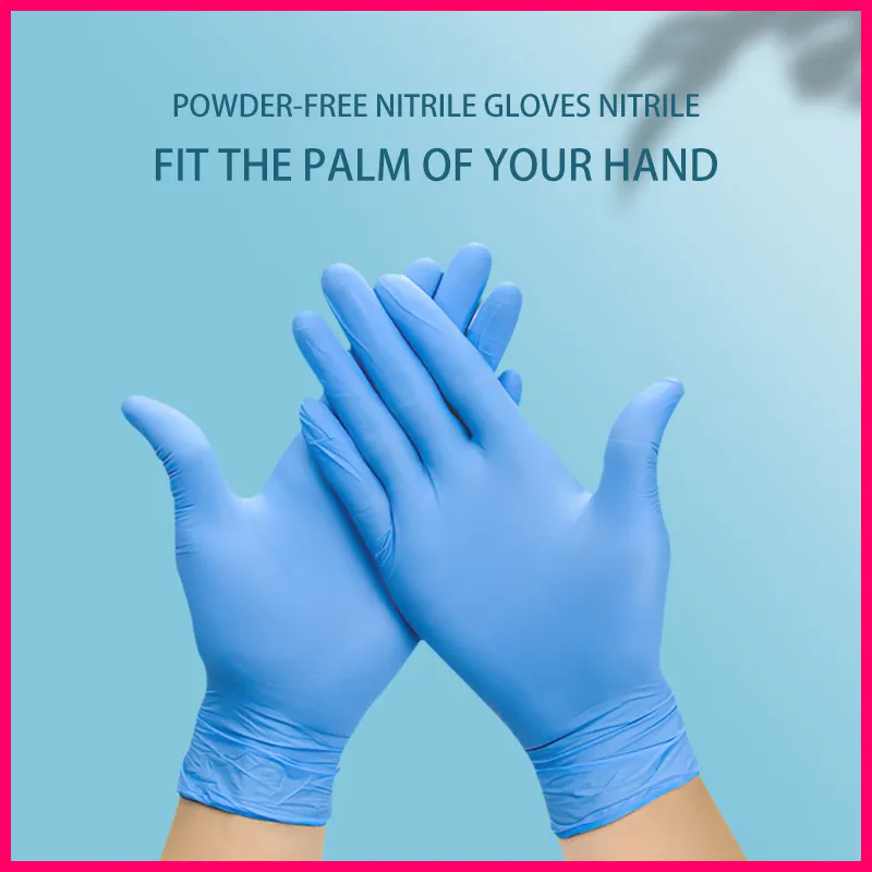 Blue Nitrile Gloves