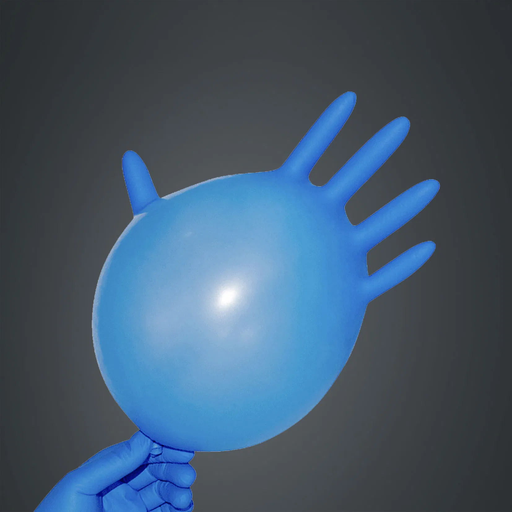 Nitrile Cleaning Glove Powdered or Powder Free Latex Free Nitrile Gloves