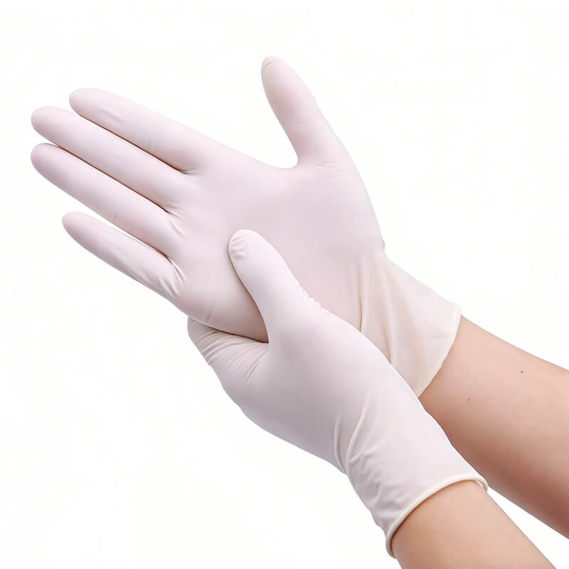 Factory Sale OEM Laboratory Use Non-Sterile Disposable Latex Gloves for Medical Examination